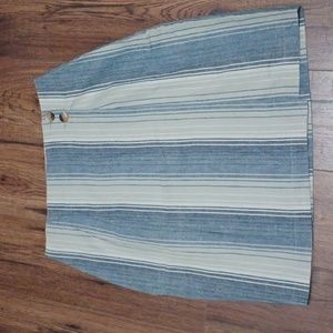 State of the art skirt vintage short skirt  linen cotton western boho grunge